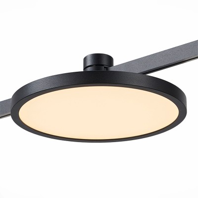 ST818.446.12 Магнитный трековый светильник FARM Черный LED 1*10W 4000K 500Lm Ra80 120 IP20 D168xH54