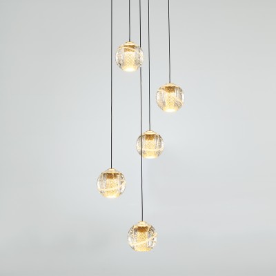 Подвесной светильник Delight Collection MD22001052-5A gold