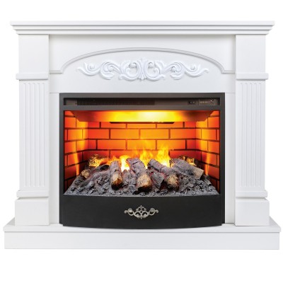 Электрокамин Cristina 25,5 WT с очагом 3D Firestar 25,5