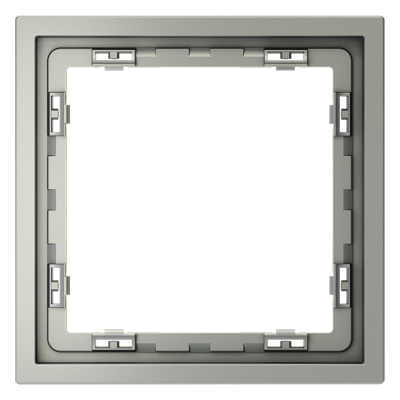 Рамка пластиковая VOLTUM S70 на 1 пост, (сталь)