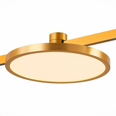 ST818.246.12 Магнитный трековый светильник FARM Золотистый LED 1*10W 4000K 520Lm Ra80 120 IP20 D168x