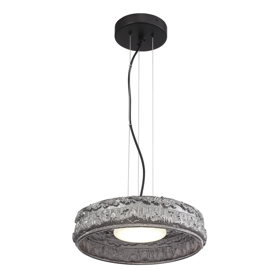 SL6143.413.01 Светильник подвесной ST-Luce черный/дымчатый LED 1*15W 4000K