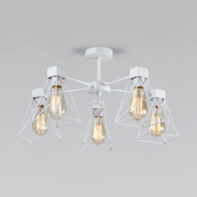 Люстра на штанге Eurosvet 70107/5 белый