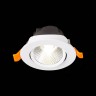ST211.548.06.24 Св-к встр. Белый LED 1*6W 4000K 480Lm Ra80 24° IP20 D86xH50 220-240V