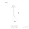 Подвесной светильник iLedex SELFIE 19152P/3-6W-3000K COPPER