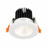 ST704.548.10 Св-к встр. Белый LED 1*10W 4000K 900Lm Ra>90 38° IP20 D80xH60 170-240V