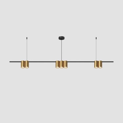 Подвесной светильник Denkirs DK4063-BK+SG