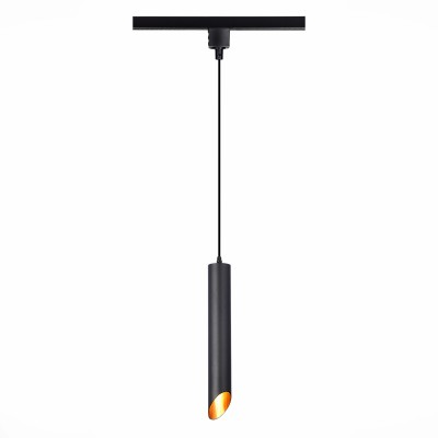 ST152.416.01 Светильник трековый Черный GU10 1*50W IP20 D60xH400 220V Без ламп