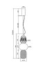 Подвесной светильник Maytoni MOD267PL-L28CH3K