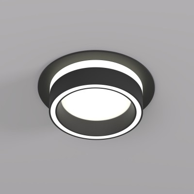 Встраиваемый светильник Denkirs DK2100-BK