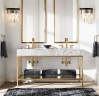 Настенный светильник Delight Collection KR0387W-2B black/clear