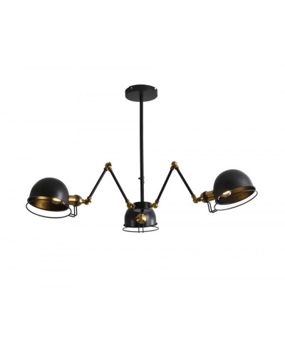 Подвесной светильник Lumina Deco Valmonti LDP D015-3 BK