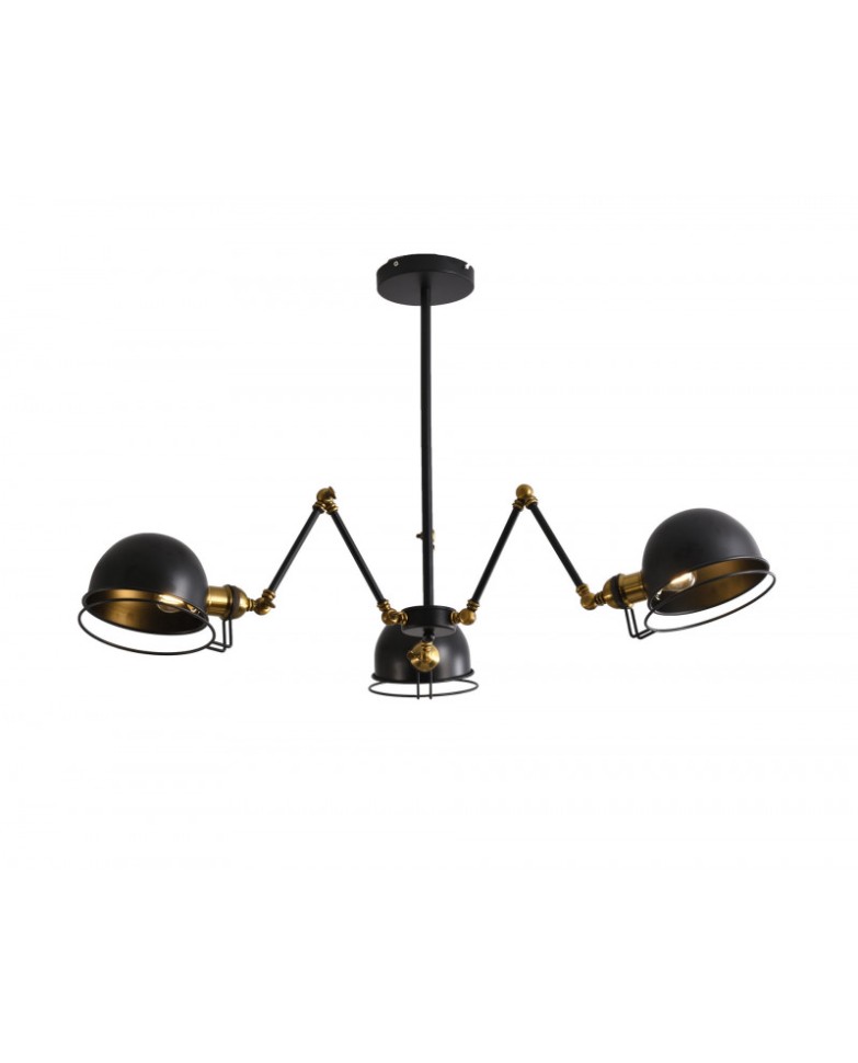 Подвесной светильник Lumina Deco Valmonti LDP D015-3 BK