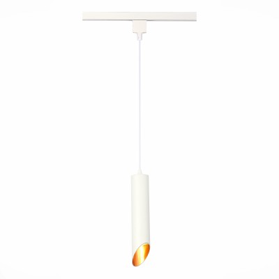 ST152.506.01 Светильник трековый Белый GU10 1*50W IP20 D60xH300 220V Без ламп