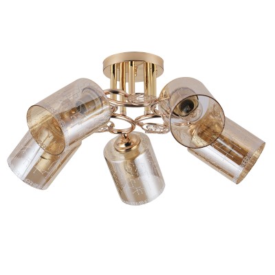 Светильники Потолочные Escada 1118/5PL E27*40W Gold