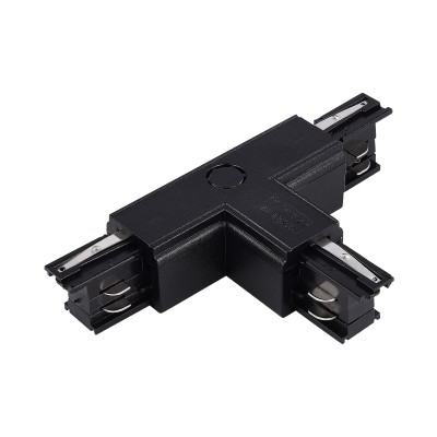 ST030.409.16L2 Т-образный токоподвод левый 2 для трехфазного шинопровода ST-Luce Черный