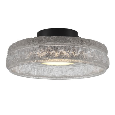 SL6143.402.01 Светильник потолочный ST-Luce черный/прозрачный LED 1*15W 4000K