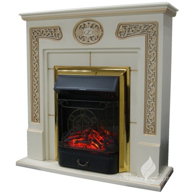 Каминокомплект Inter Flame Спенсер с очагом Fobos/Majestic