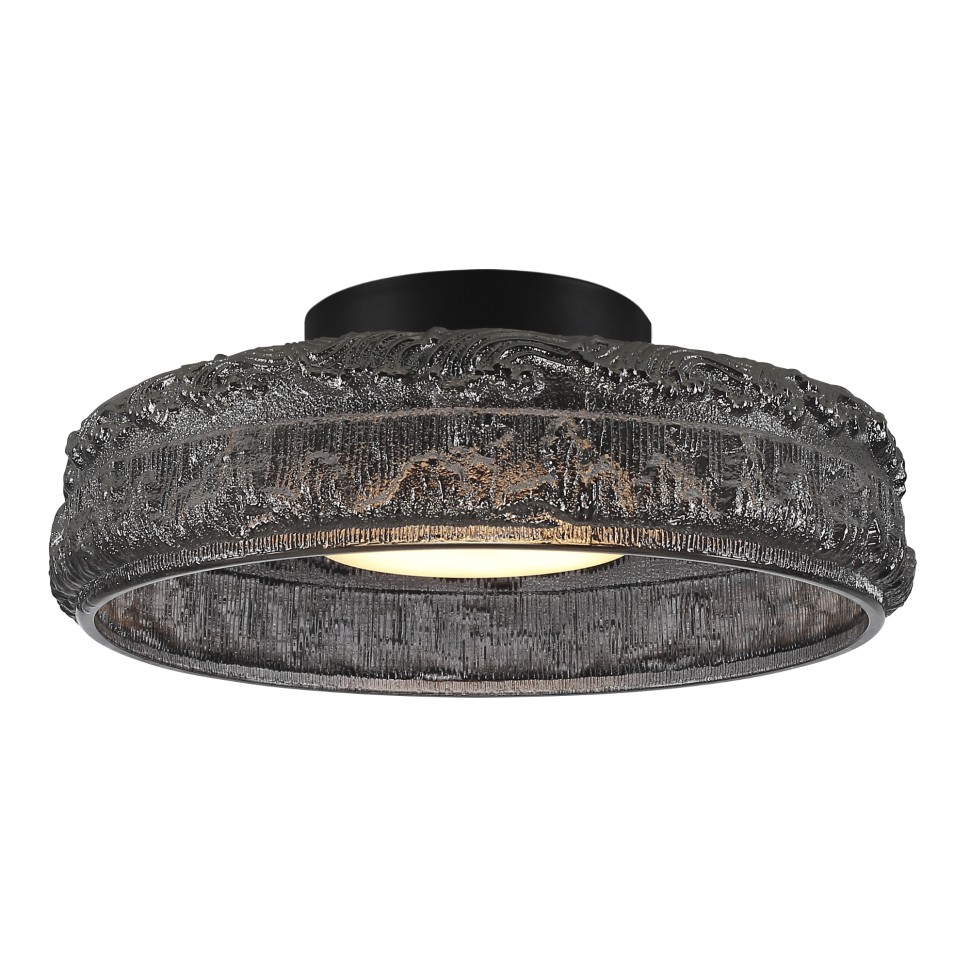 SL6143.412.01 Светильник потолочный ST-Luce черный/дымчатый LED 1*15W 4000K