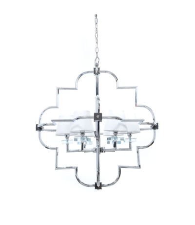 Подвесная люстра Lumina Deco Baltimore LDP 8020-6 CHR+WT