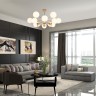 Люстры На штанге Escada 2110/12P E14*40W Champangne gold