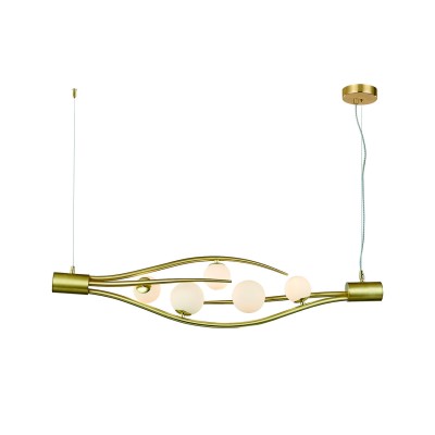 INDIGO Подвесной светильник FLUSSO 11025/5P Gold