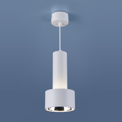 Подвесной светильник Elektrostandard DLR033 9W 4200K 3300 белый/хром