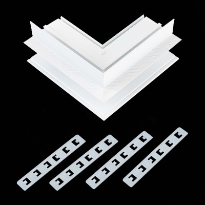 ST007.559.12 Внешний угол-соединитель для встраиваемого магнитного шинопровода под ГКЛ 12мм ST-Luce