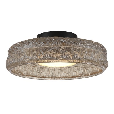 SL6143.422.01 Светильник потолочный ST-Luce черный/шампань LED 1*15W 4000K