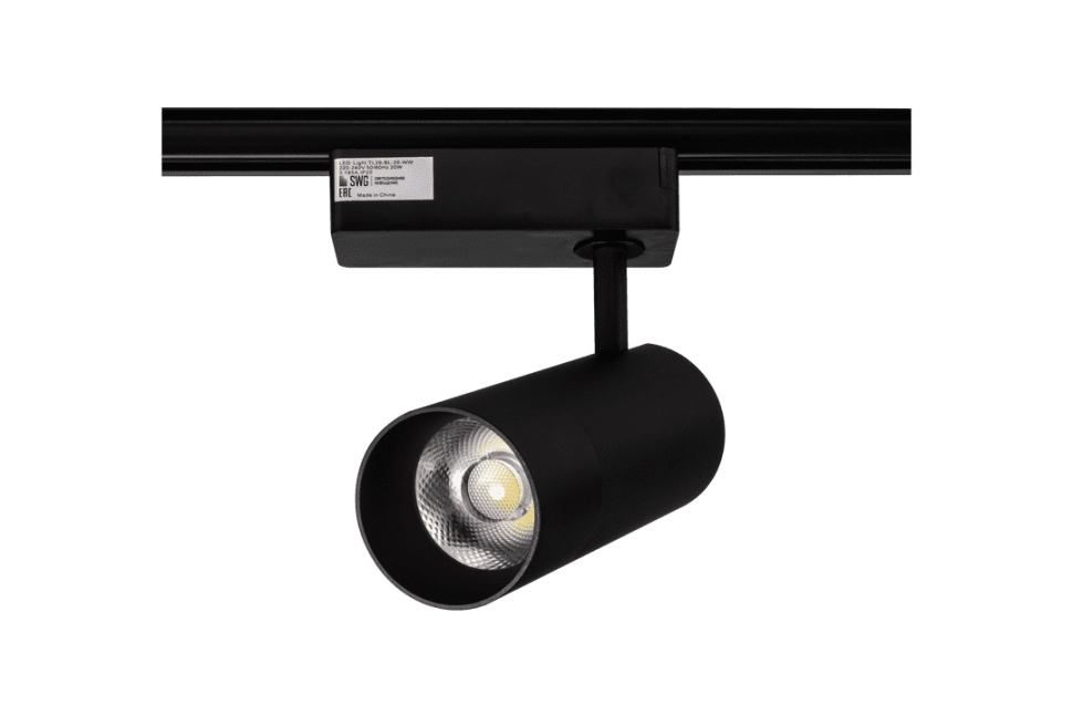 Светильник трековый однофазный TL28 TL28-BL-20-NW 005730