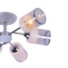 Люстры На штанге Escada 684/6P E27*60W White/Chrome