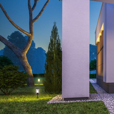 Светильники на столбе  Escada 30003G/03 E27*60W IP44 Dark grey