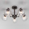 Люстра на штанге Eurosvet 30178/5 черный жемчуг