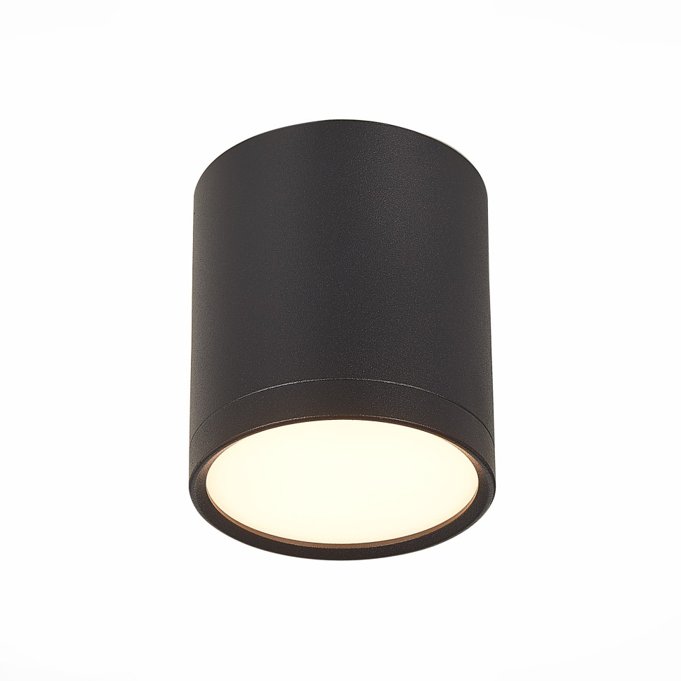 ST113.432.05 Светильник потолочный Черный LED 1*5W 3000K 390Lm Ra>80 120° IP20 D68xH75 170-240V