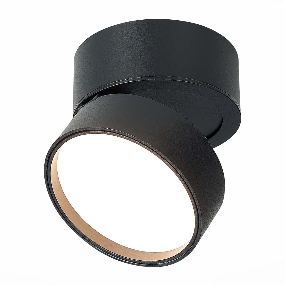 ST651.432.14 Светильник потолочный поворотный Черный LED 1*14W 3000K 1 100Lm Ra>90 120° IP20 D105xH88 170-240VV