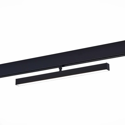 ST802.446.12 Магнитный трековый светильник Черный LED 1*12W 4000K 750Lm Ra&gt;90 120° IP20 L405xW22,5xH92 48VV