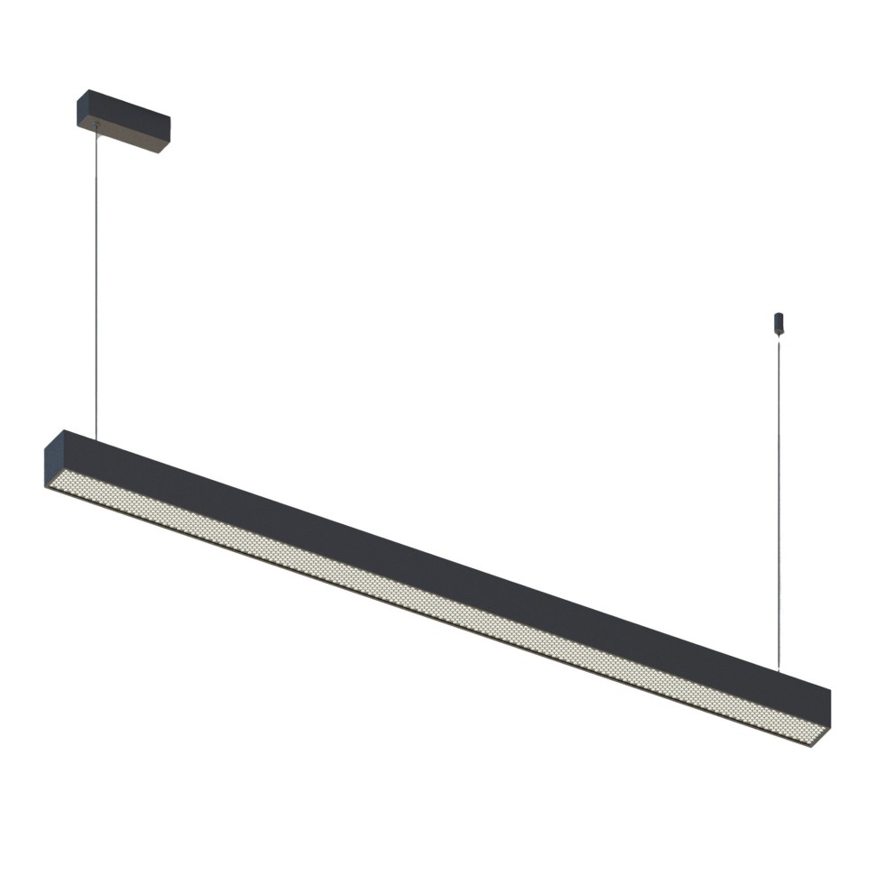 ST612.433.32 Светильник подвесной Черный LED 1*35W 3000K 698Lm Ra>80 120°IP20 L1120xW50xH60 180-220V