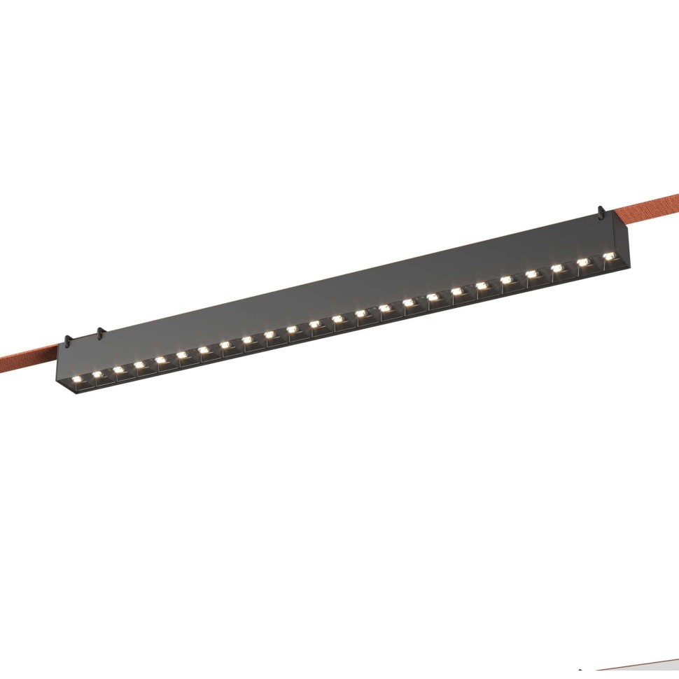 ST455.446.24 Св-к трек. Черный LED 1*24W 4000K 1 778Lm Ra90 24/40 IP20 L642xW40xH45 48V