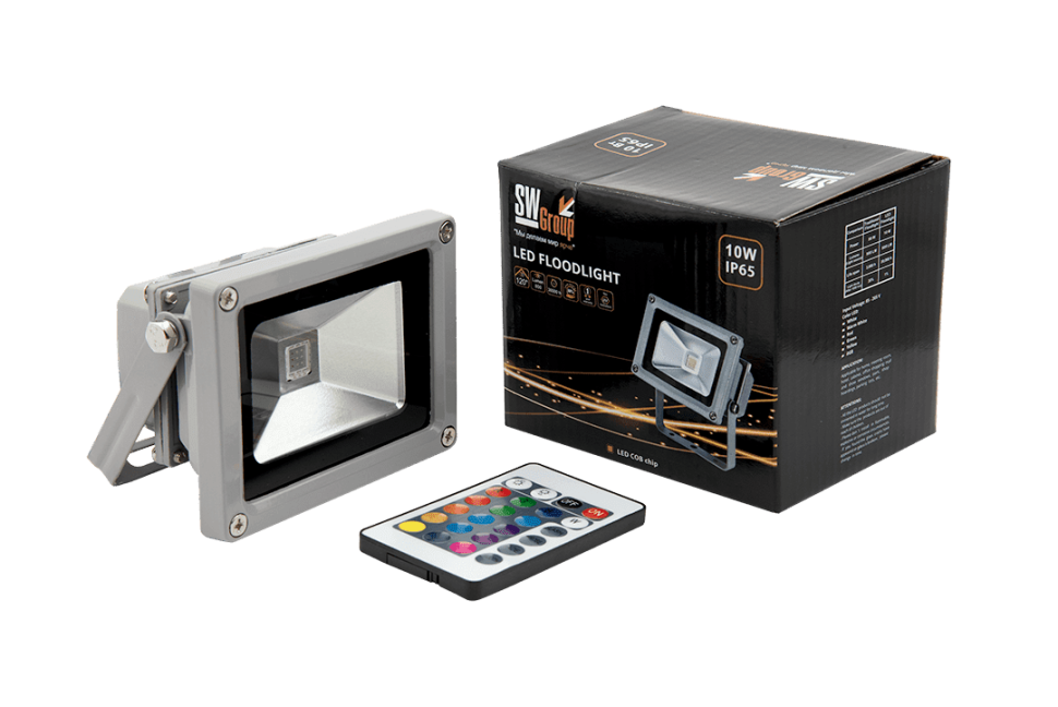 Прожектор светодиодный COB RGB FL-COB-10-RGB 002281