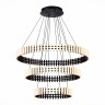 SL6203.403.105 Люстра подвесная ST-Luce Черный/Белый LED 1*105W 3000K