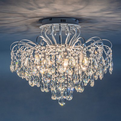 Люстры Потолочные Escada 1121/7PL E27*60W White/Silver