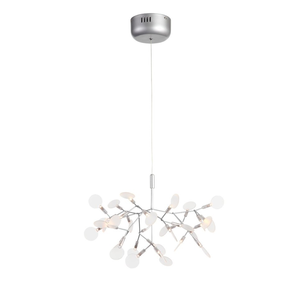 SL379.103.30 Люстра подвесная ST-Luce Серебристый/Белый LED 30*0,5W 3500K (Уцененный товар)