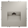 Розетка компьютерная встраиваемая VOLTUM S70 RJ45 кат.6, (кашемир)