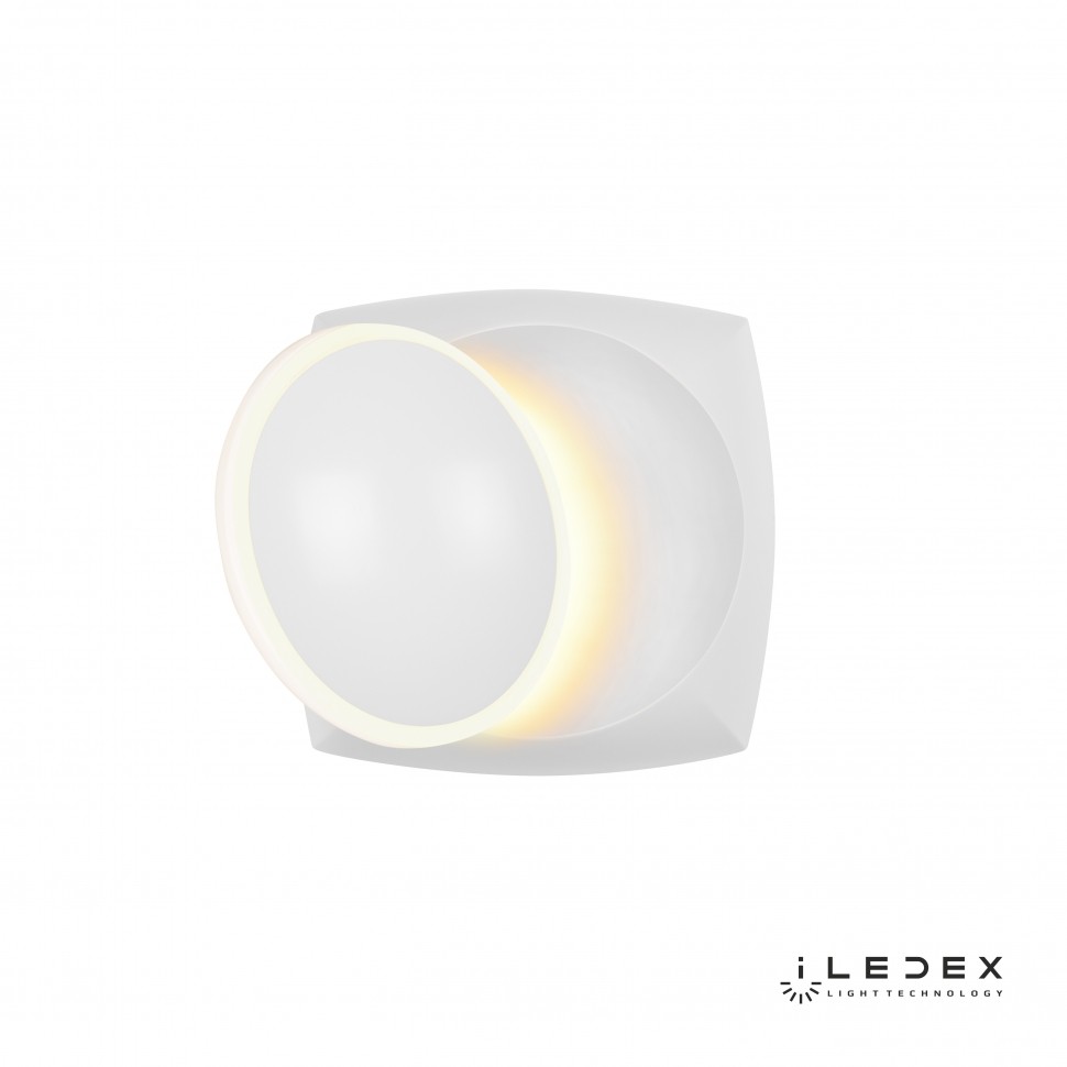 Настенный светильник iLedex Reversal ZD8172-6W 3000K matt white