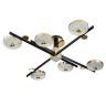 Светильники Потолочные Escada 10219/6 LED*78W Black/Gold