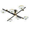 Светильники Потолочные Escada 10219/6 LED*78W Black/Gold