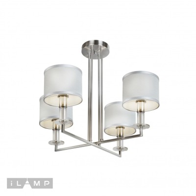 Потолочная люстра iLamp Domino 61240/4 nic (Уцененный товар)