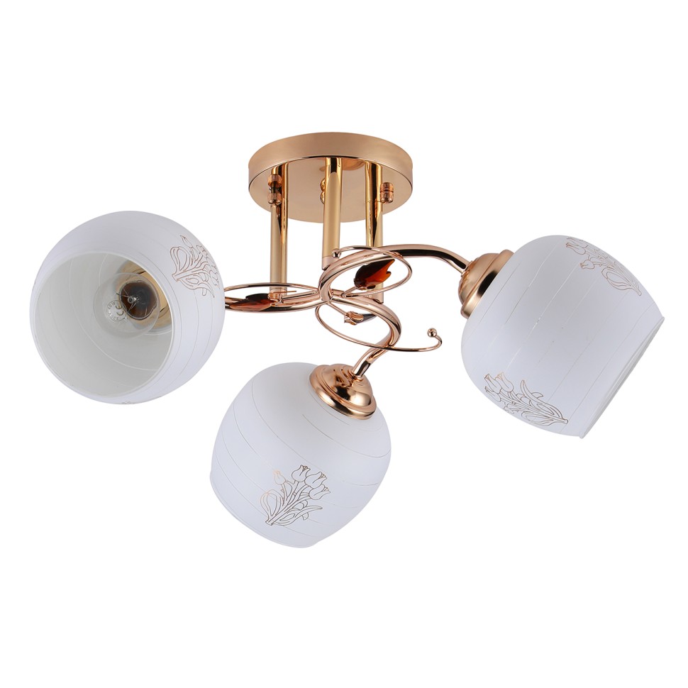 Светильники Потолочные Escada 1121/3PL E27*40W Gold
