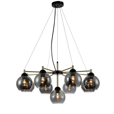 INDIGO Подвесной светильник GRAPPOLI 11029/9P Black