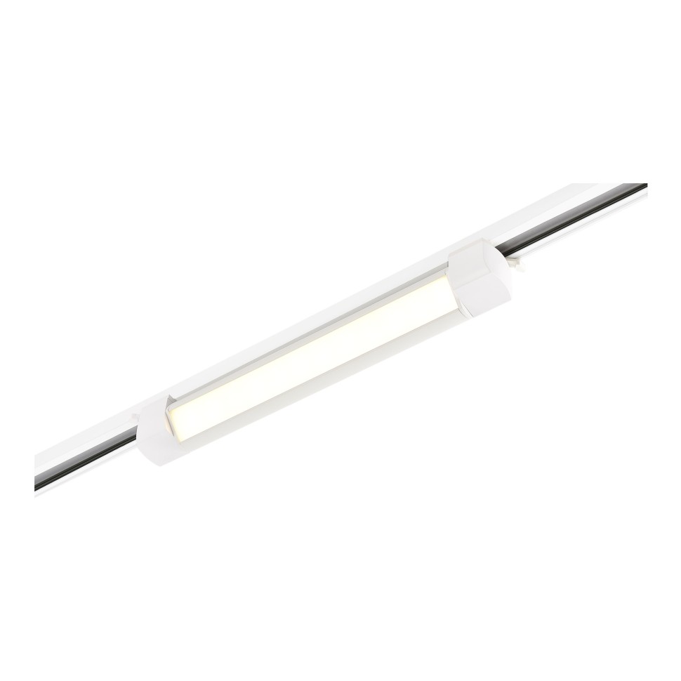 ST368.536.10 Св-к трек. Белый LED 1*10W 3000K 725Lm Ra90 120 IP20 L387xW49xH54 170-240VV